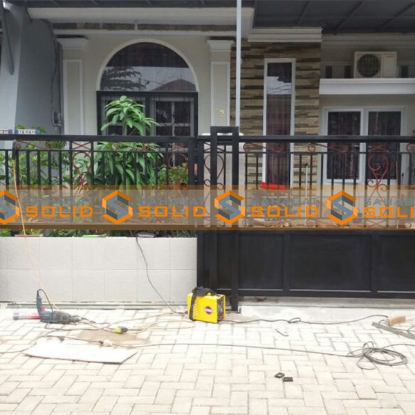 Pagar Besi Minimalis di Kelapa Dua Depok