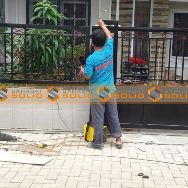 Pagar Besi Minimalis di Kelapa Dua Depok