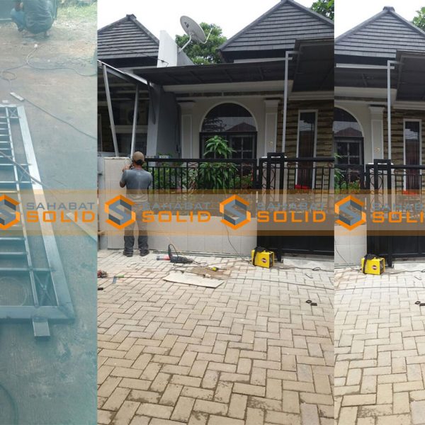 Pagar Besi Minimalis di Kelapa Dua Depok