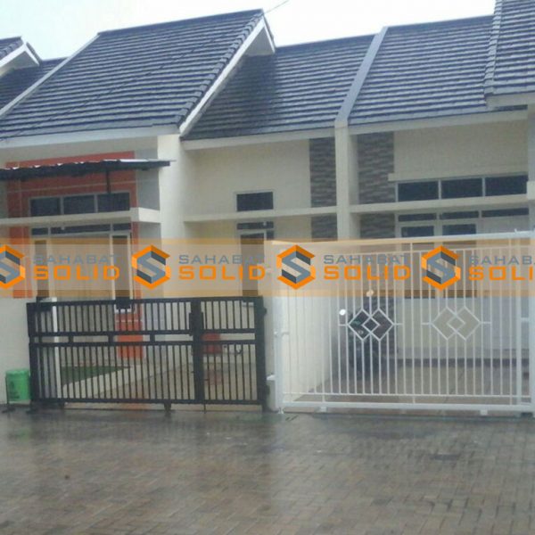 Pagar Rumah Minimalis di Kalimulya Depok